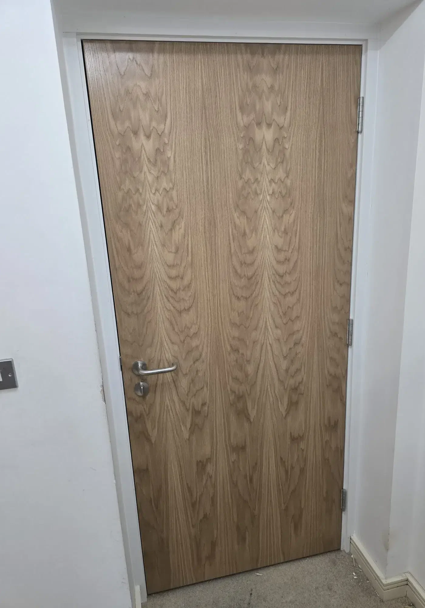 Fire Door Installation after an Inspection Residential Home