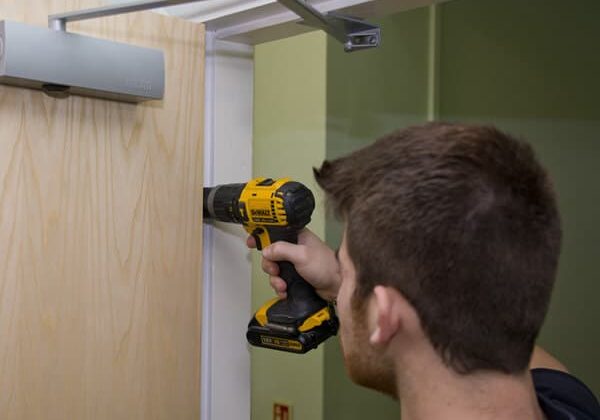 Fire door installation in Northfield